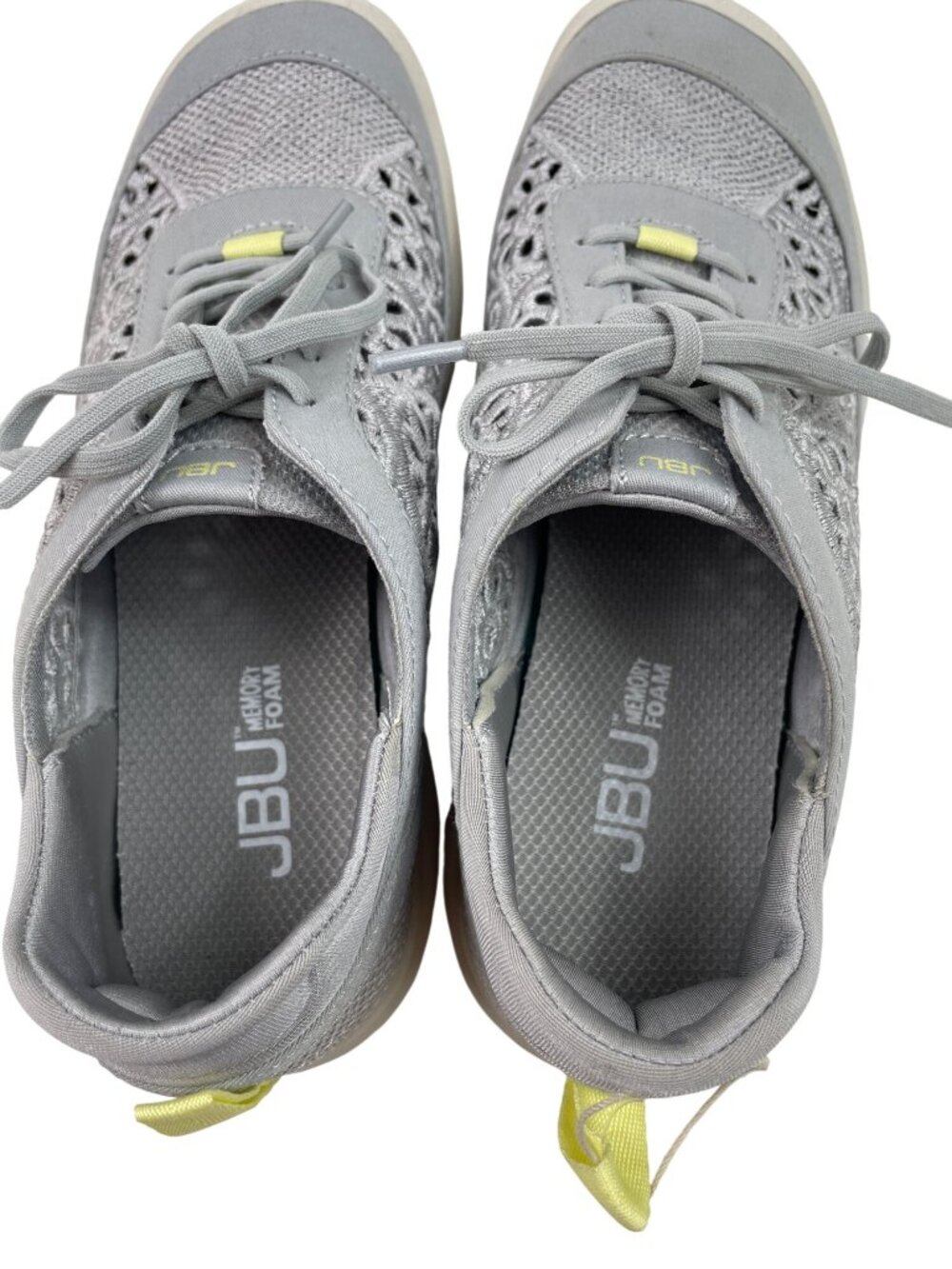 Jambu Sunny Lace-Up Casual Sneaker Light Gray Womens Size 6 - Picture 8 of 11